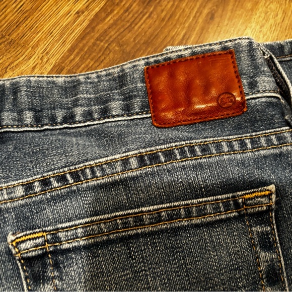 Ag Adriano Goldschmied Classic Blue Jeans basic denim size 25 relaxed skinny - Picture 5 of 12